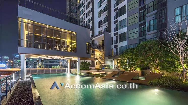  1 br Condominium For Rent in Phaholyothin ,Bangkok MRT Rama 9 - ARL Makkasan at Rhythm Asoke AA40003