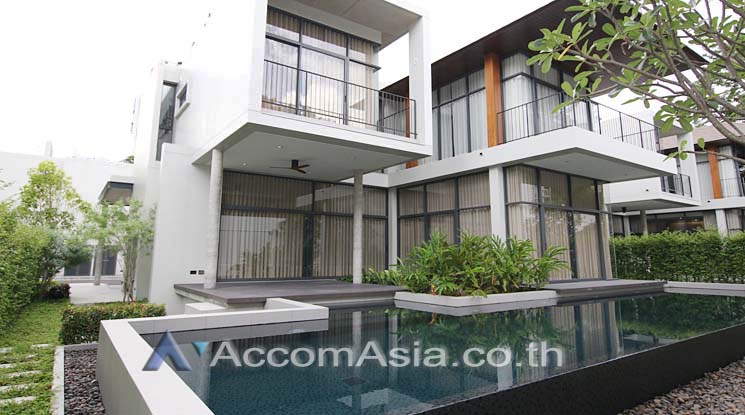  4 br House For Rent in sukhumvit ,Bangkok BTS Phrom Phong at House with Private Pool AA20615