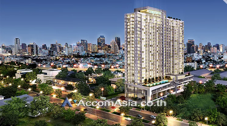  2 br Condominium for rent and sale in Charoenkrung ,Bangkok BTS Surasak - BRT Rama IX Bridge at Supalai Lite Sathorn Charoenrat AA17232