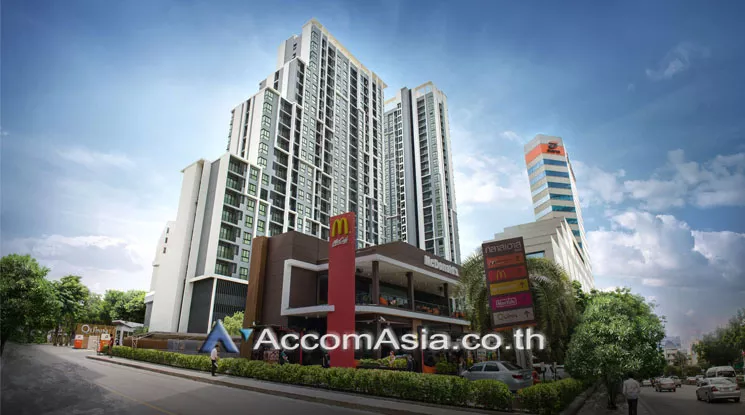  2 br Condominium For Rent in Ratchadapisek ,Bangkok MRT Sutthisan at Quinn Ratchada 17 AA15976