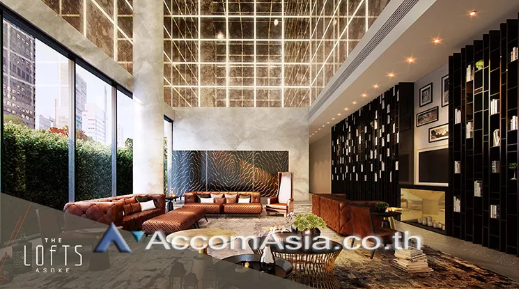  2 br Condominium For Rent in Sukhumvit ,Bangkok MRT Phetchaburi at The Lofts Asoke AA28234