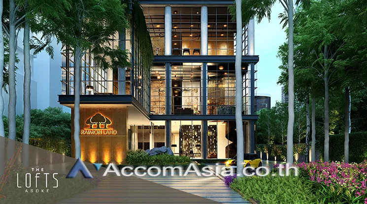  2 br Condominium For Sale in Sukhumvit ,Bangkok MRT Phetchaburi at The Lofts Asoke AA39027