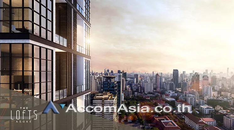  2 br Condominium For Rent in Sukhumvit ,Bangkok MRT Phetchaburi at The Lofts Asoke AA30091