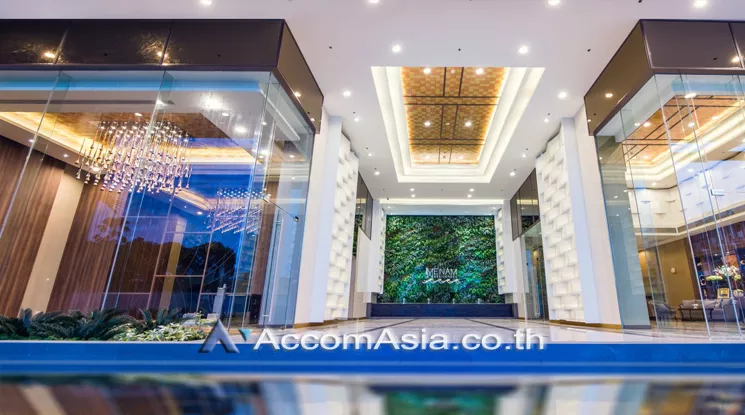  1 br Condominium For Rent in Charoenkrung ,Bangkok BTS Saphan Taksin at Menam Residences AA31252