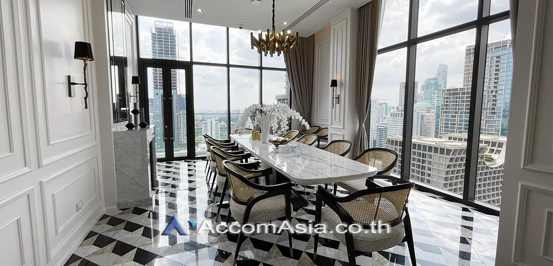  3 br Condominium for rent and sale in Ploenchit ,Bangkok BTS Ploenchit at MUNIQ Langsuan AA39875