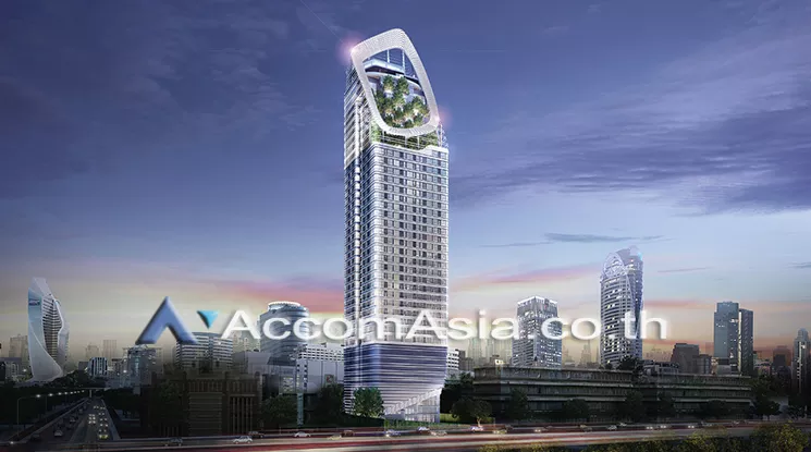  2 br Condominium For Rent in Phaholyothin ,Bangkok BTS Chitlom at Q Chidlom - Phetchaburi AA32204