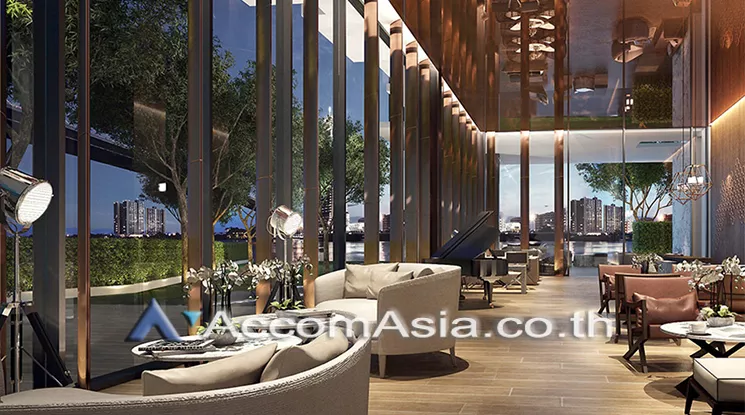  3 br Condominium for rent and sale in Charoenkrung ,Bangkok BRT Rama IX Bridge at Canapaya Riverfront Residence AA39060