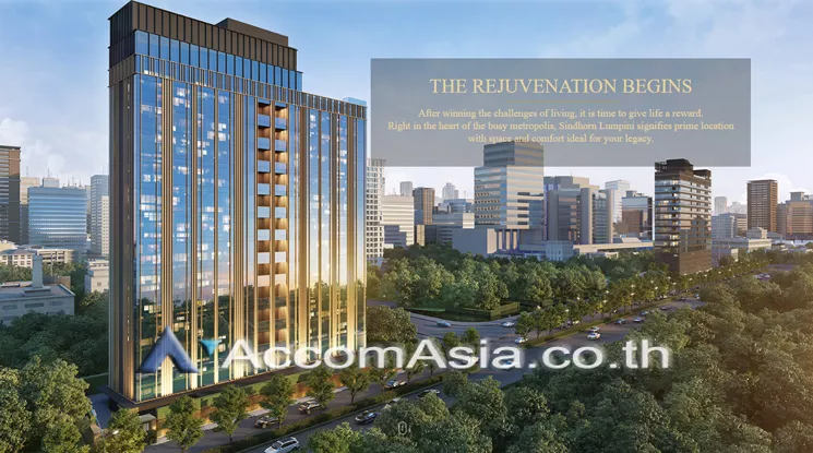  3 br Condominium For Rent in Ploenchit ,Bangkok BTS Ratchadamri at Sindhorn Lumpini AA33081