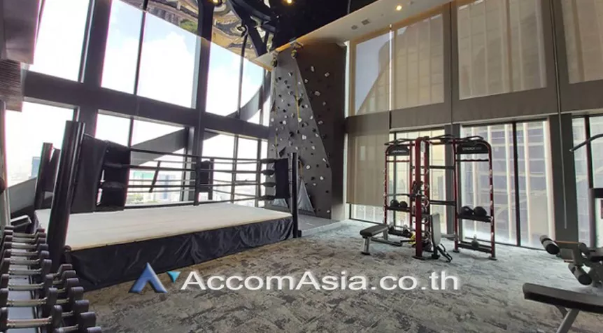  1 br Condominium For Rent in Ratchadapisek ,Bangkok BTS Asok - MRT Phetchaburi at The Esse At Singha Complex AA33881