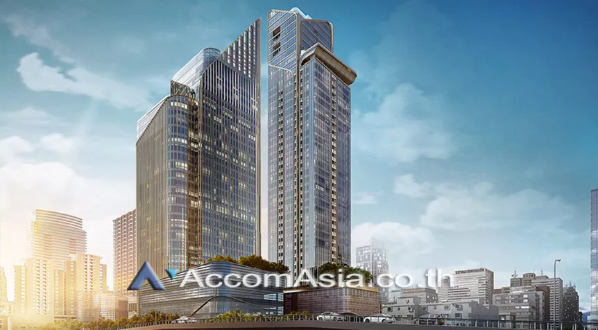  2 br Condominium For Rent in Ratchadapisek ,Bangkok MRT Phetchaburi at The Esse At Singha Complex AA27165