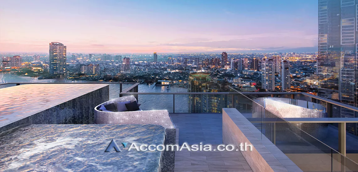  2 br Condominium For Rent in Charoenkrung ,Bangkok BTS Saphan Taksin at Rhythm Charoenkrung Pavillion AA36502
