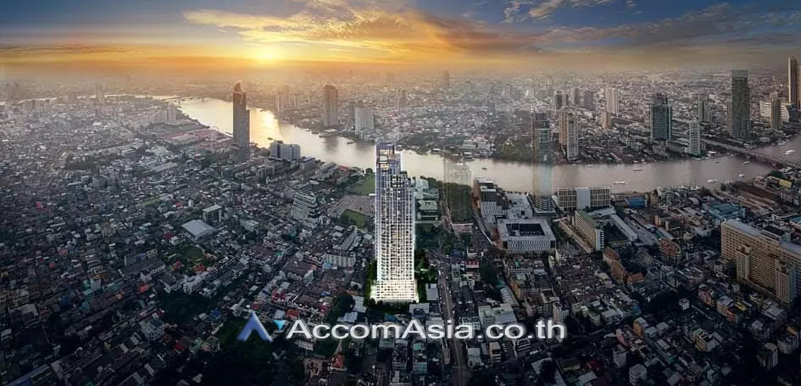  1  1 br Condominium For Sale in Charoenkrung ,Bangkok BTS Saphan Taksin at Rhythm Charoenkrung Pavillion AA30926