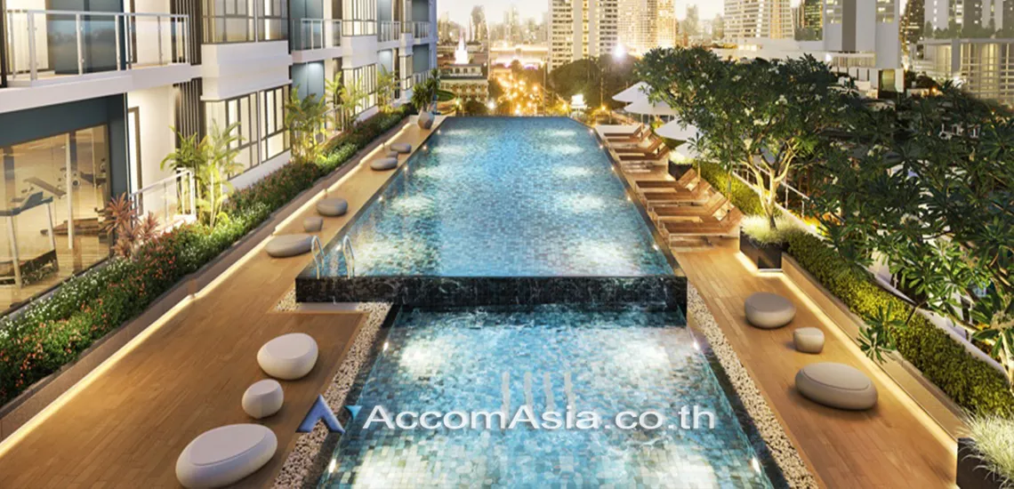  4 br Condominium For Rent in Charoennakorn ,Bangkok BTS Krung Thon Buri at Supalai Premier Charoen Nakhon AA30828