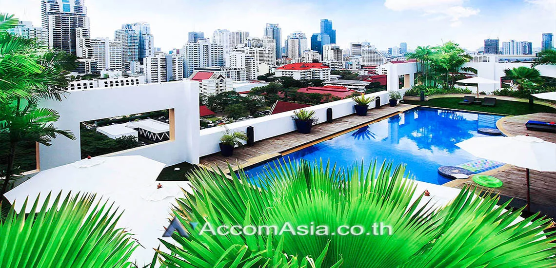  1 br Apartment For Rent in Sukhumvit ,Bangkok BTS Asok at Service Apartment in Asoke AA31088