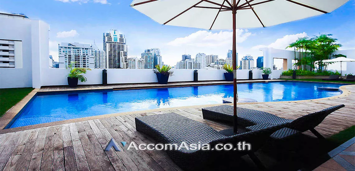  1 br Apartment For Rent in Sukhumvit ,Bangkok BTS Asok at Service Apartment in Asoke AA31085