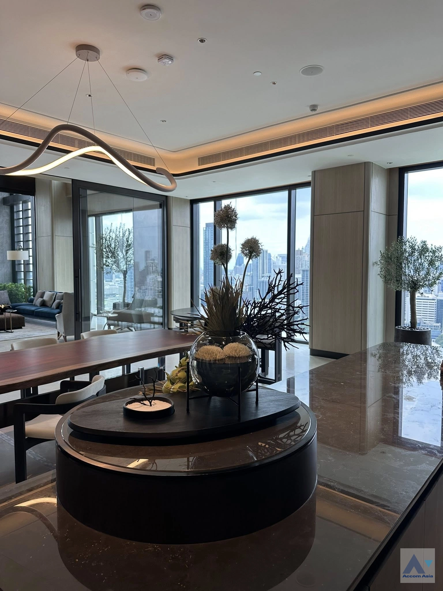  3 br Condominium for rent and sale in Ploenchit ,Bangkok MRT Lumphini at ONE Bangkok AA43179