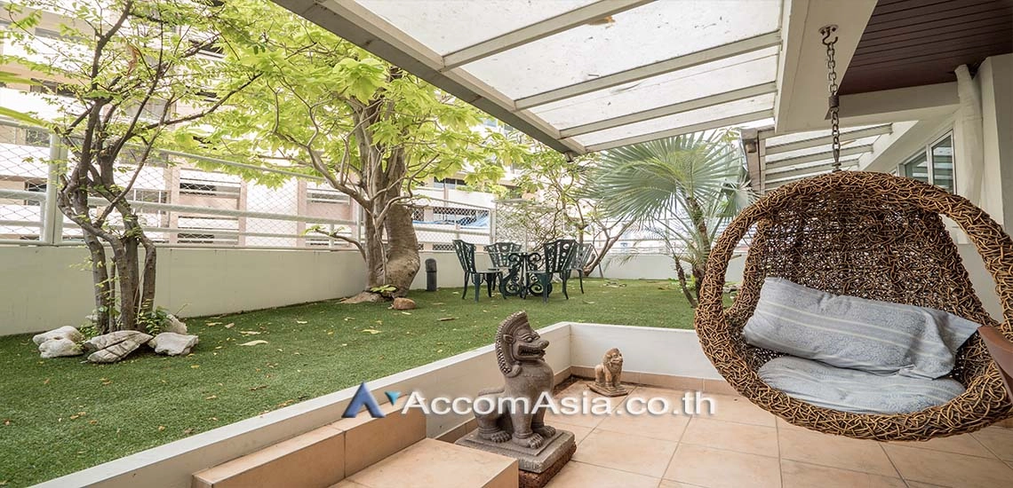 Big Balcony, Pet friendly |  The Truly Beyond Apartment  4 Bedroom for Rent BTS Asok in Sukhumvit Bangkok