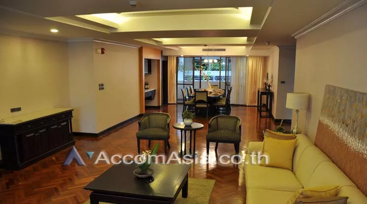 Big Balcony, Pet friendly |  3 Bedrooms  Apartment For Rent in Sukhumvit, Bangkok  near BTS Asok - MRT Sukhumvit (110070)