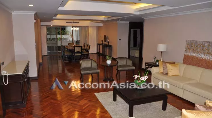 Big Balcony, Pet friendly |  3 Bedrooms  Apartment For Rent in Sukhumvit, Bangkok  near BTS Asok - MRT Sukhumvit (110070)