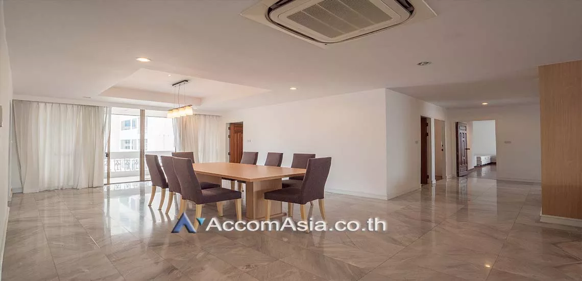 Huge Terrace, Penthouse, Pet friendly |  4 Bedrooms  Apartment For Rent in Sukhumvit, Bangkok  near BTS Asok - MRT Sukhumvit (1007301)