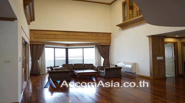 Huge Terrace, Big Balcony, Double High Ceiling, Duplex Condo, Pet friendly |  4 Bedrooms  Apartment For Rent in Sukhumvit, Bangkok  near BTS Phrom Phong (1410383)