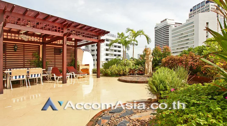 Huge Terrace, Penthouse |  Saranjai mansion Condominium  3 Bedroom for Rent BTS Nana in Sukhumvit Bangkok