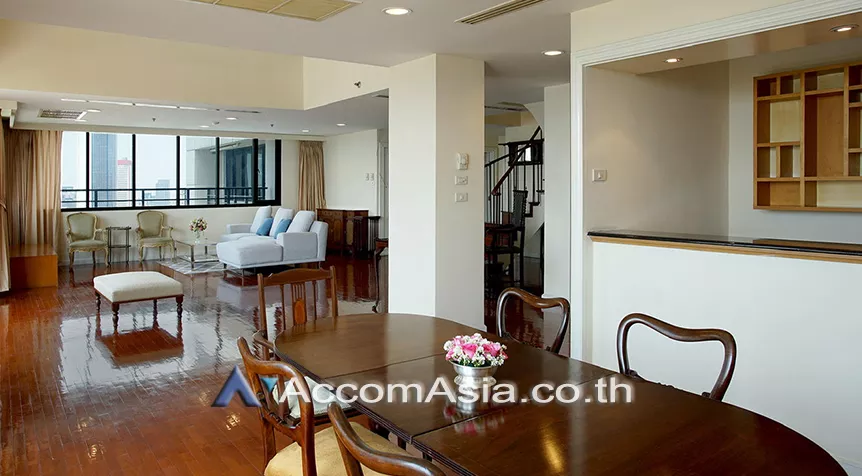 Duplex Condo, Penthouse |  3 Bedrooms  Condominium For Rent in Sathorn, Bangkok  near BTS Chong Nonsi - MRT Lumphini (1510756)