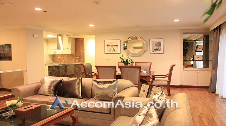Pet friendly |  3 Bedrooms  Apartment For Rent in Sukhumvit, Bangkok  near BTS Asok - MRT Sukhumvit (1410886)