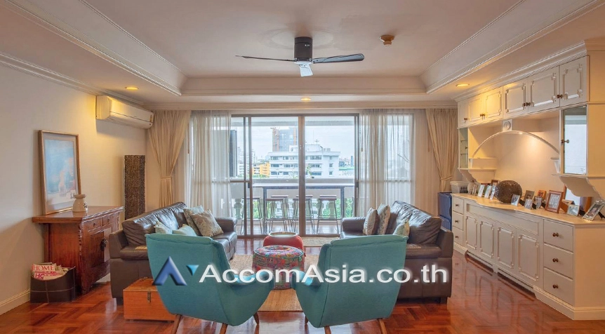 unitBig Balcony, Pet friendly |  4 Bedrooms  Apartment For Rent in Sukhumvit, Bangkok  near BTS Phrom Phong (1411296)