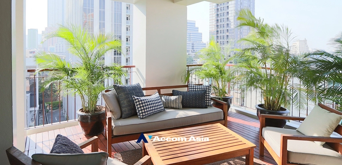 Penthouse |  4 Bedrooms  Apartment For Rent in Silom, Bangkok  near BTS Surasak (1411474)