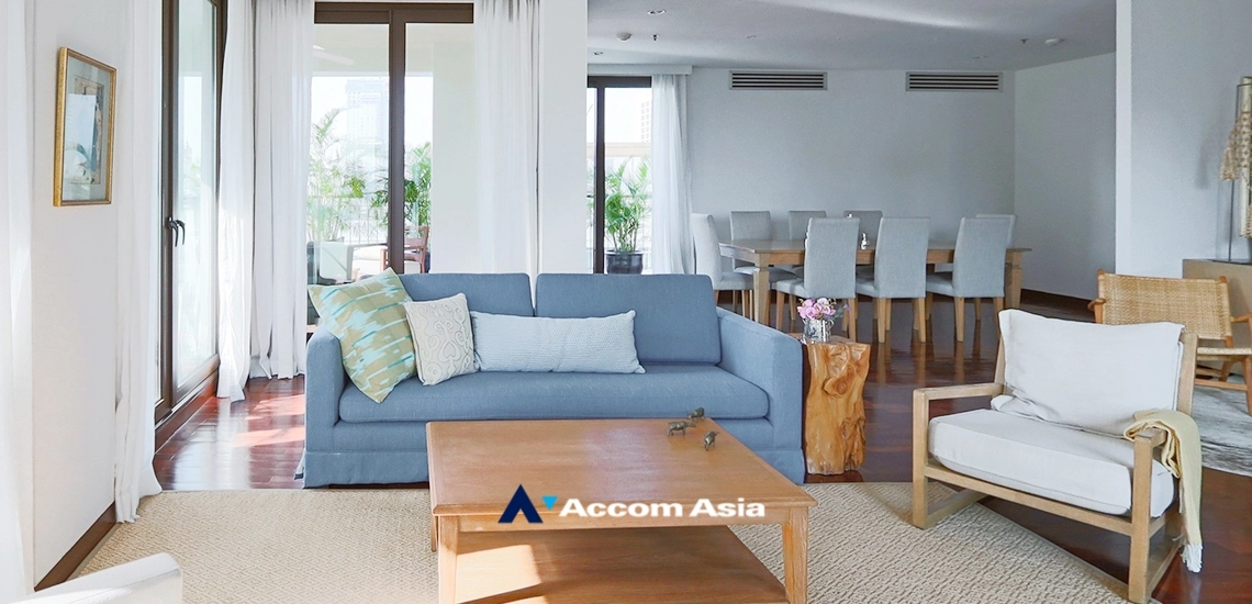  1  4 br Apartment For Rent in Silom ,Bangkok BTS Surasak at A Unique design and Terrace 1411474