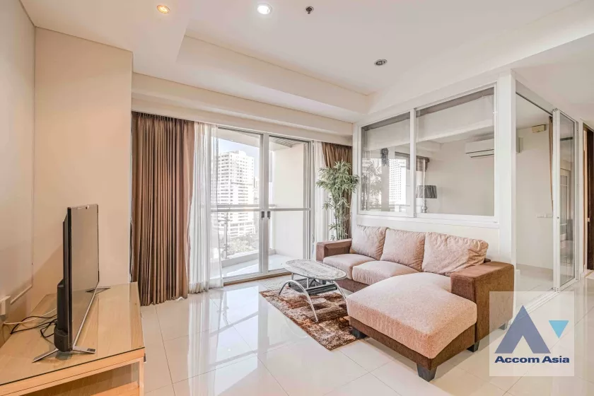 Big Balcony, Pet friendly |  The Lakes Condominium  2 Bedroom for Rent MRT Sukhumvit in Sukhumvit Bangkok