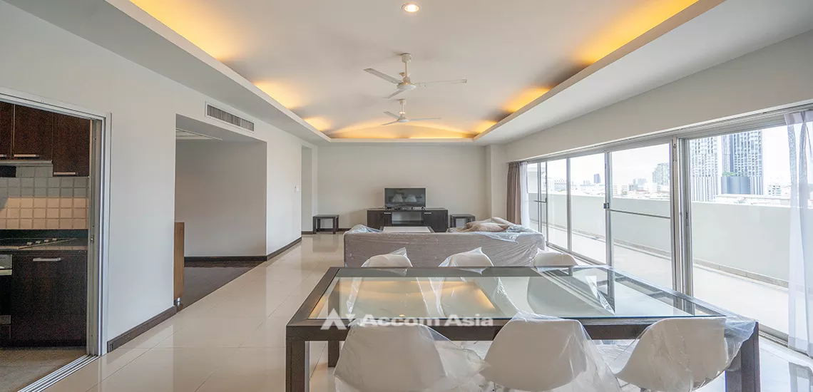 unitPet friendly |  3 Bedrooms  Apartment For Rent in Sathorn, Bangkok  near BTS Chong Nonsi - MRT Lumphini (1412171)