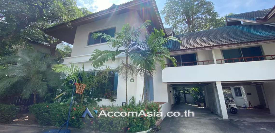 26  3 br House For Rent in Sukhumvit ,Bangkok BTS Phrom Phong at House in Compound 1512466