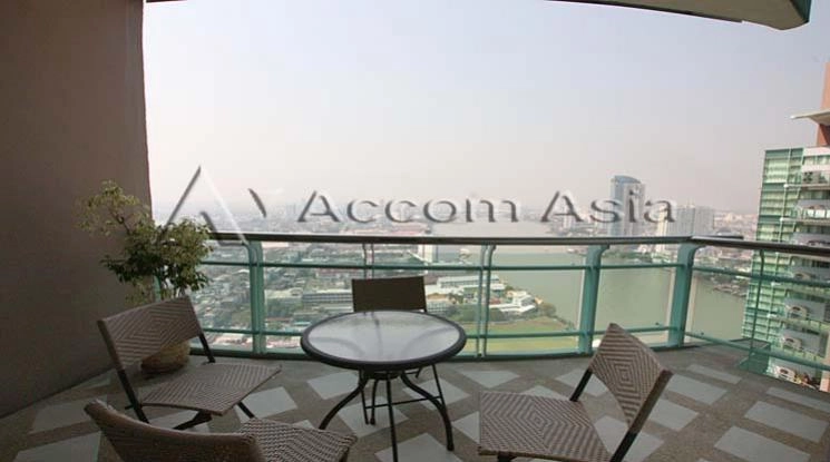 Chatrium Riverside Condominium  3 Bedroom for Rent BTS Saphan Taksin in Rama3 Bangkok