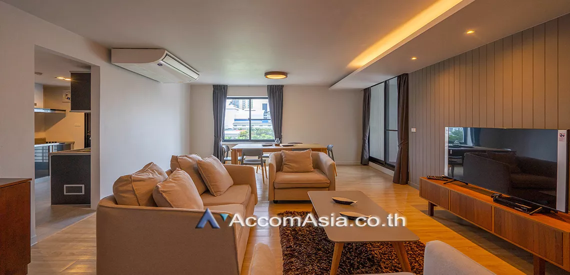 Pet friendly |  3 Bedrooms  Apartment For Rent in Sukhumvit, Bangkok  near BTS Asok - MRT Sukhumvit (1413167)