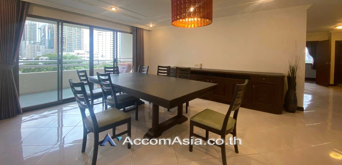 unitBig Balcony, Pet friendly |  3 Bedrooms  Condominium For Rent in Sukhumvit, Bangkok  near BTS Phrom Phong (20590)