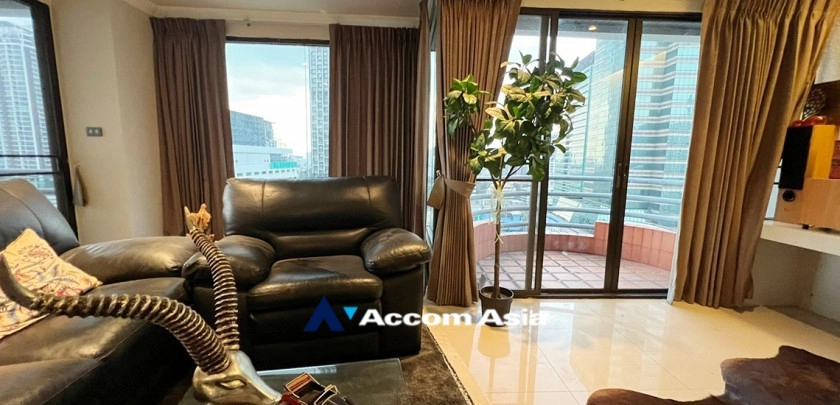 Triplex, Penthouse |  Pearl Garden Condominium  3 Bedroom for Rent BTS Chong Nonsi in Silom Bangkok