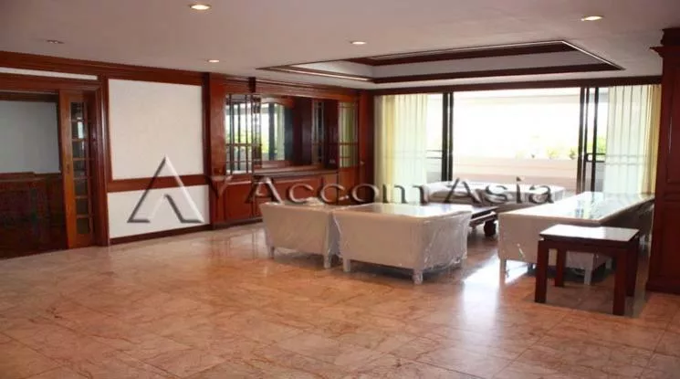 Big Balcony, Duplex Condo |  4 Bedrooms  Apartment For Rent in Sukhumvit, Bangkok  near BTS Asok - MRT Sukhumvit (1415106)