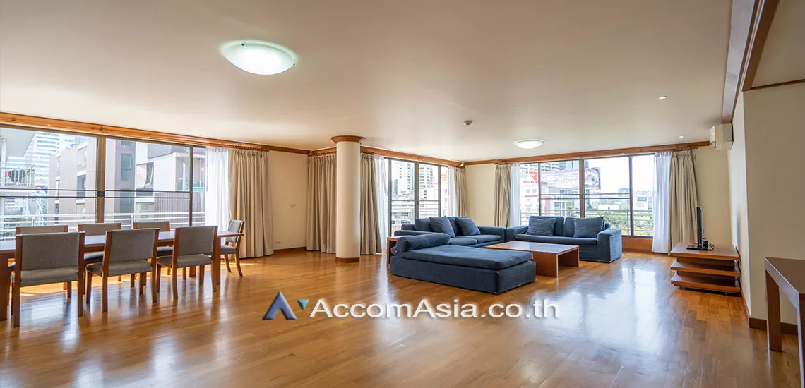 unit 4 Bedrooms  Apartment For Rent & Sale in Sukhumvit, Bangkok  near BTS Asok - MRT Sukhumvit (1415504)