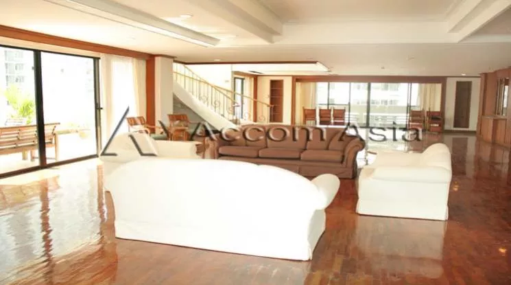 Big Balcony, Penthouse, Pet friendly |  A Massive Living Apartment  3 Bedroom for Rent MRT Sukhumvit in Sukhumvit Bangkok