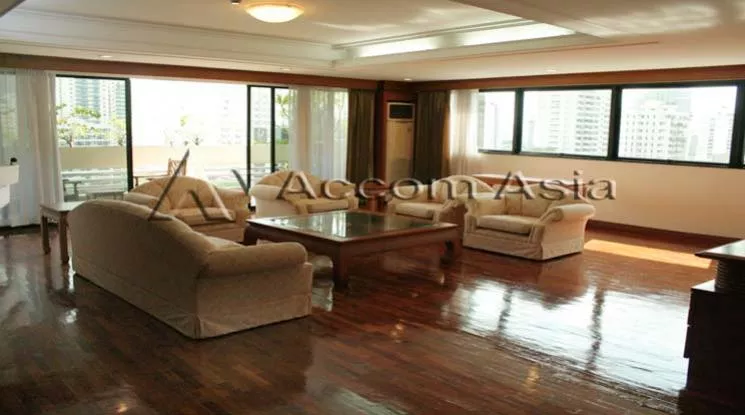 Huge Terrace, Duplex Condo, Pet friendly |  3 Bedrooms  Apartment For Rent in Sukhumvit, Bangkok  near BTS Asok - MRT Sukhumvit (1415545)
