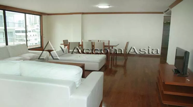  3 Bedrooms  Apartment For Rent in Sukhumvit, Bangkok  near BTS Asok - MRT Sukhumvit (1415747)