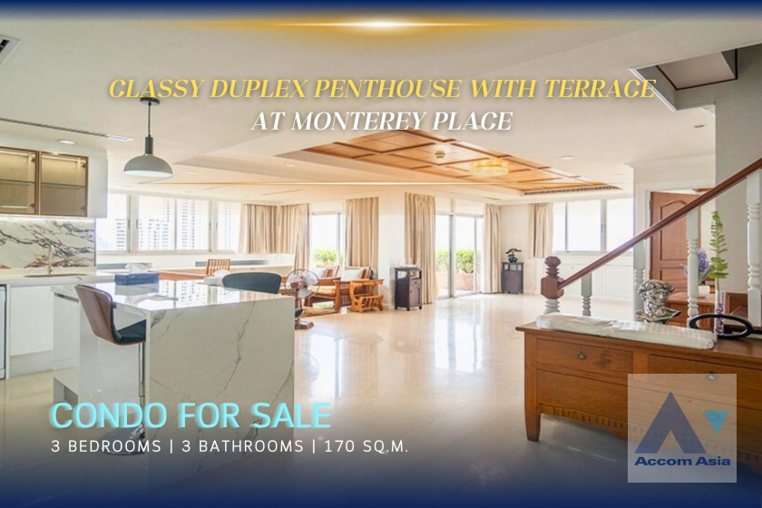 Huge Terrace, Duplex Condo, Penthouse condominium for rent in Sukhumvit, Bangkok Code 1515905