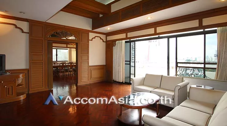 Huge Terrace |  2 Bedrooms  Apartment For Rent in Sukhumvit, Bangkok  near BTS Asok - MRT Phetchaburi (1415957)