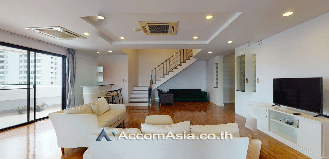 unitBig Balcony, Duplex Condo, Penthouse, Pet friendly |  5 Bedrooms  Condominium For Rent in Sukhumvit, Bangkok  (1516057)