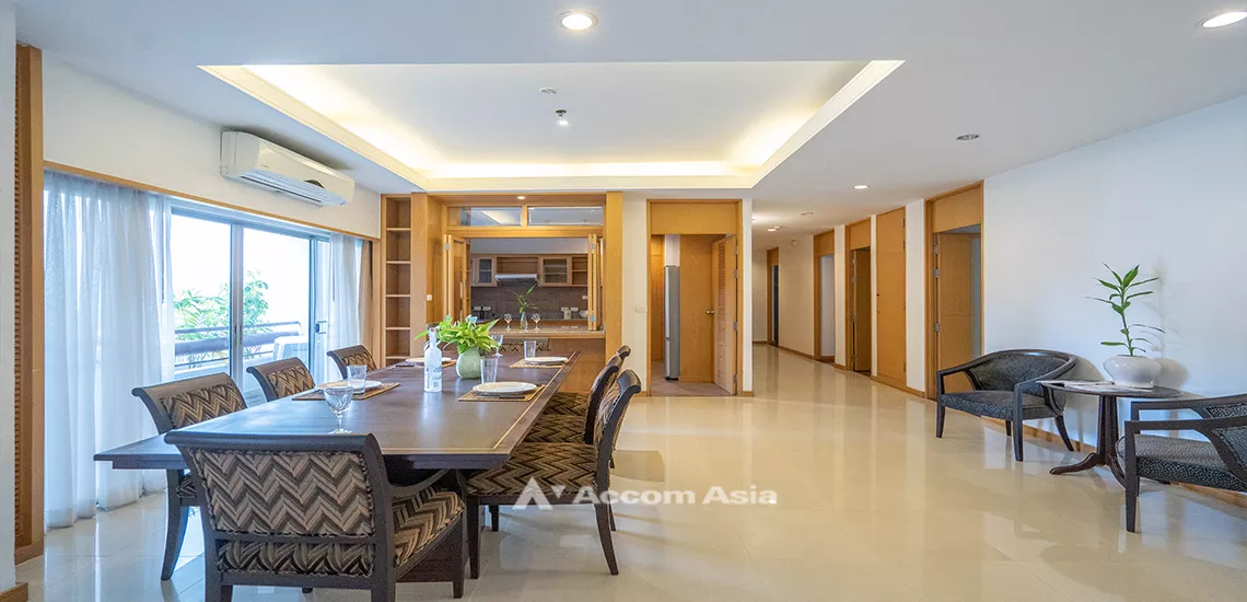 Pet friendly |  3 Bedrooms  Apartment For Rent in Sathorn, Bangkok  near MRT Lumphini (1416287)