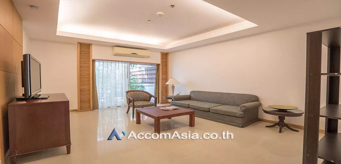 Ground Floor, Private Swimming Pool, Pet friendly |  3 Bedrooms  Apartment For Rent in Sathorn, Bangkok  near MRT Lumphini (1416305)