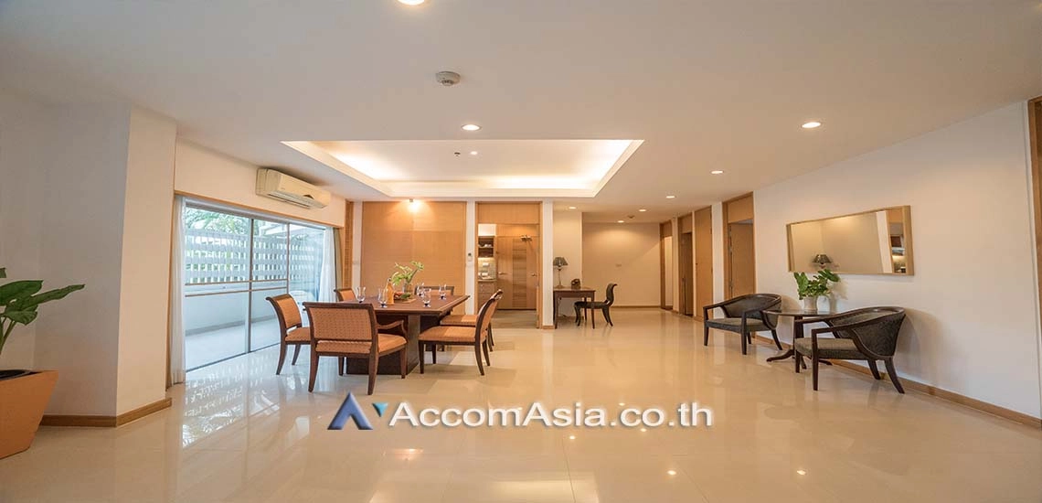 unitGround Floor, Private Swimming Pool, Pet friendly |  3 Bedrooms  Apartment For Rent in Sathorn, Bangkok  near MRT Lumphini (1416305)