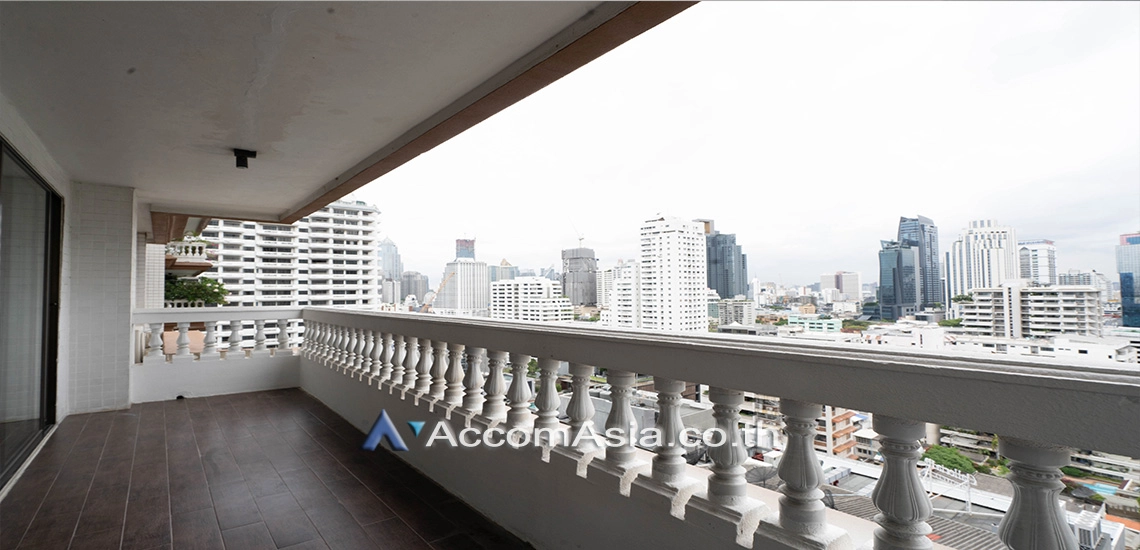 unitBig Balcony, Pet friendly |  4 Bedrooms  Apartment For Rent in Sukhumvit, Bangkok  near BTS Asok - MRT Sukhumvit (1416352)